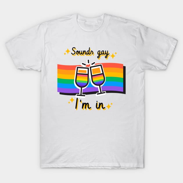 SoundsGay T-Shirt by Celebrate your pride